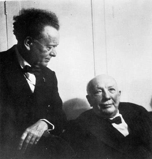 Willem Mengelberg et Richard Strauss